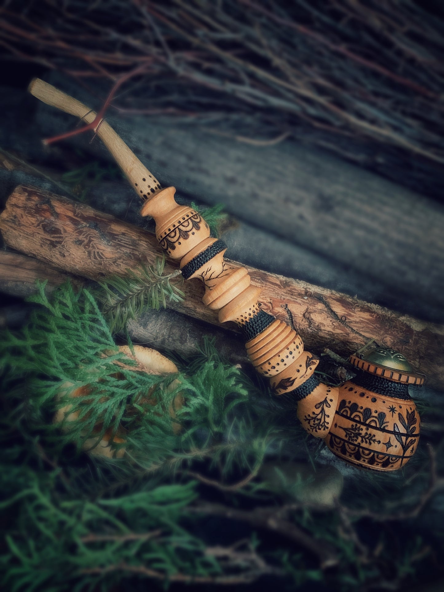 Baba Yaga Ritual Pipe