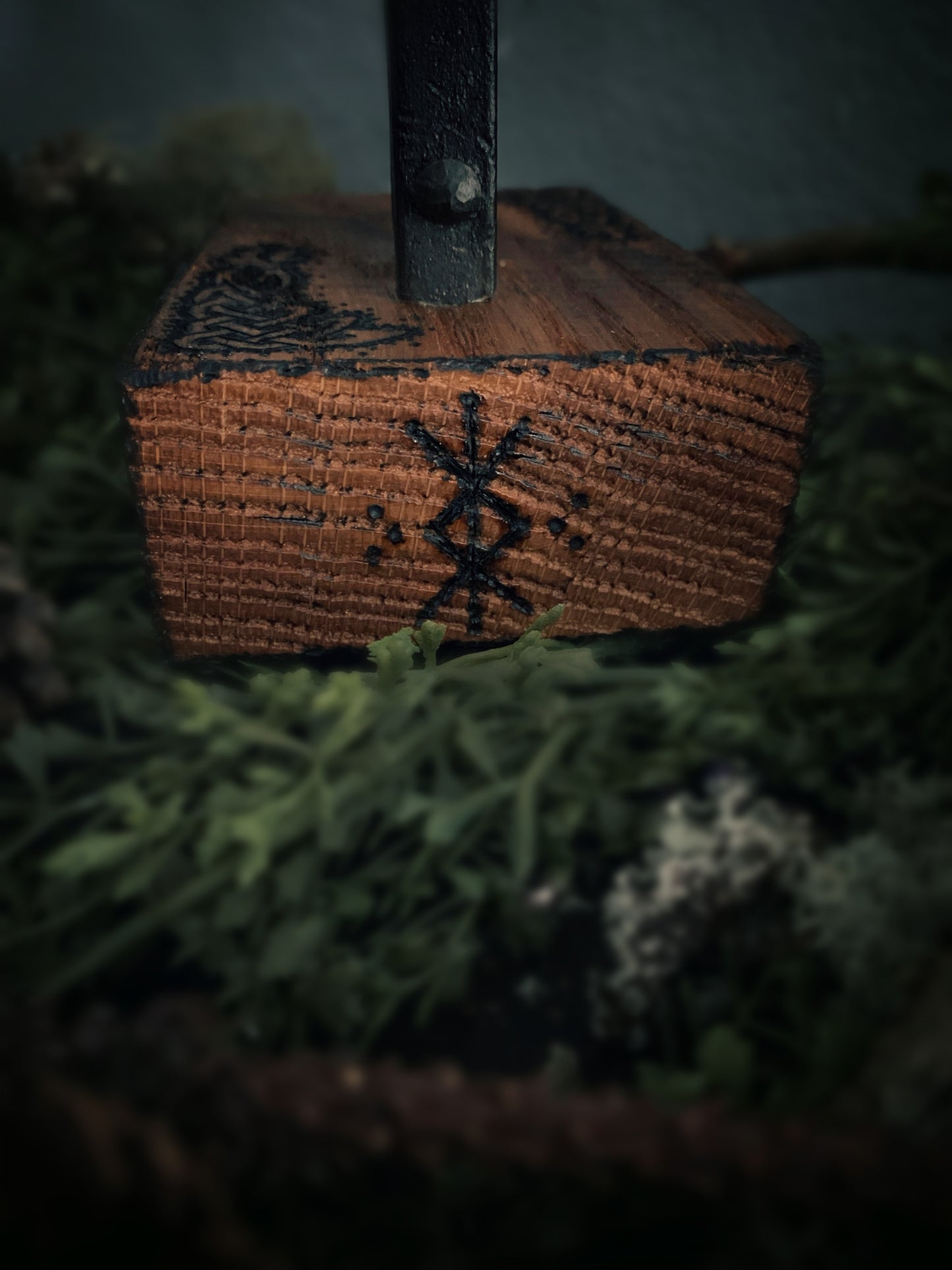 Viking Urnes Knot Candle Holder