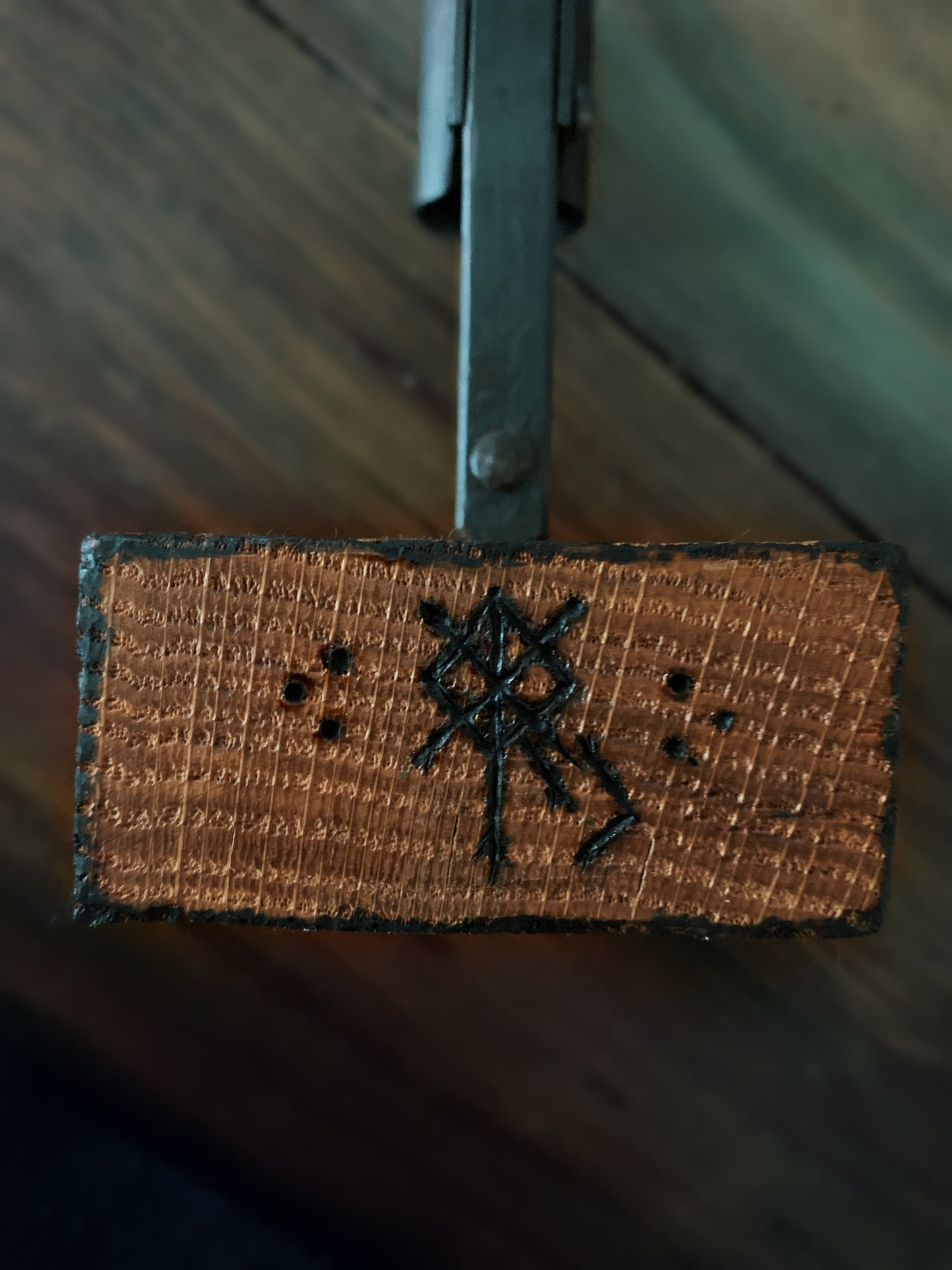 "Love Conquers All" Candle Holder