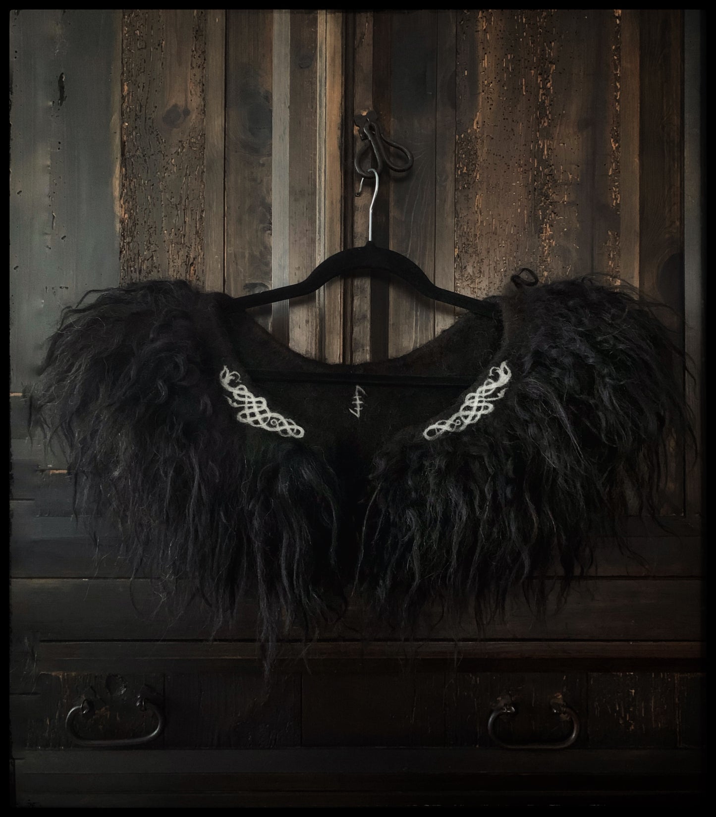 Icelandic Shearling Mantle