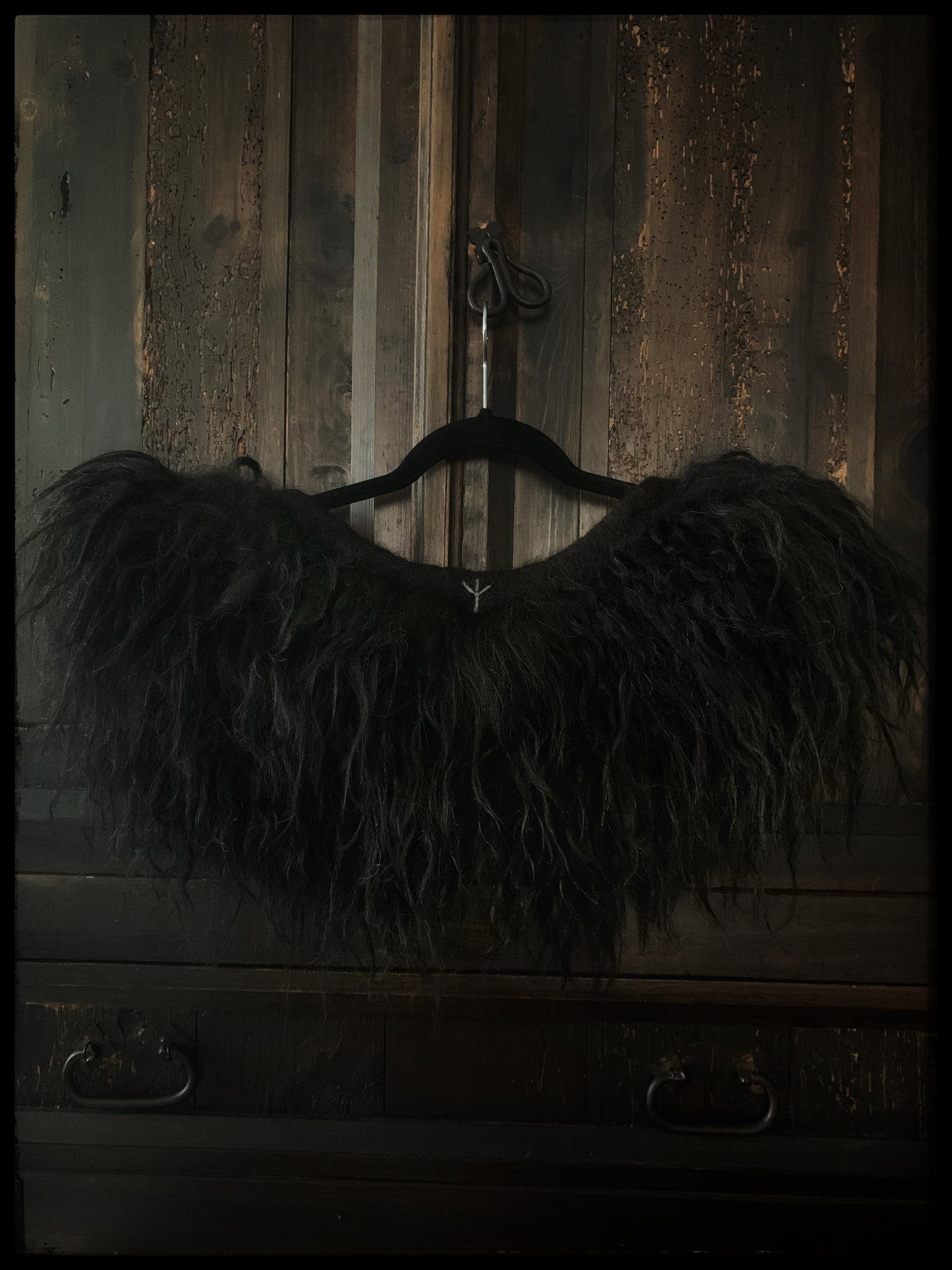 Icelandic Shearling Mantle