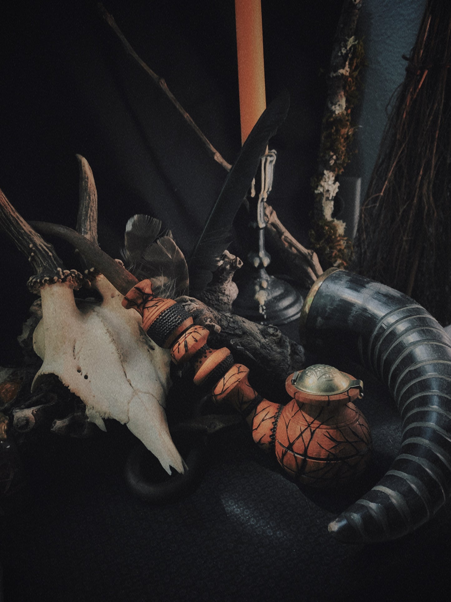 Bare Branches Ritual Pipe