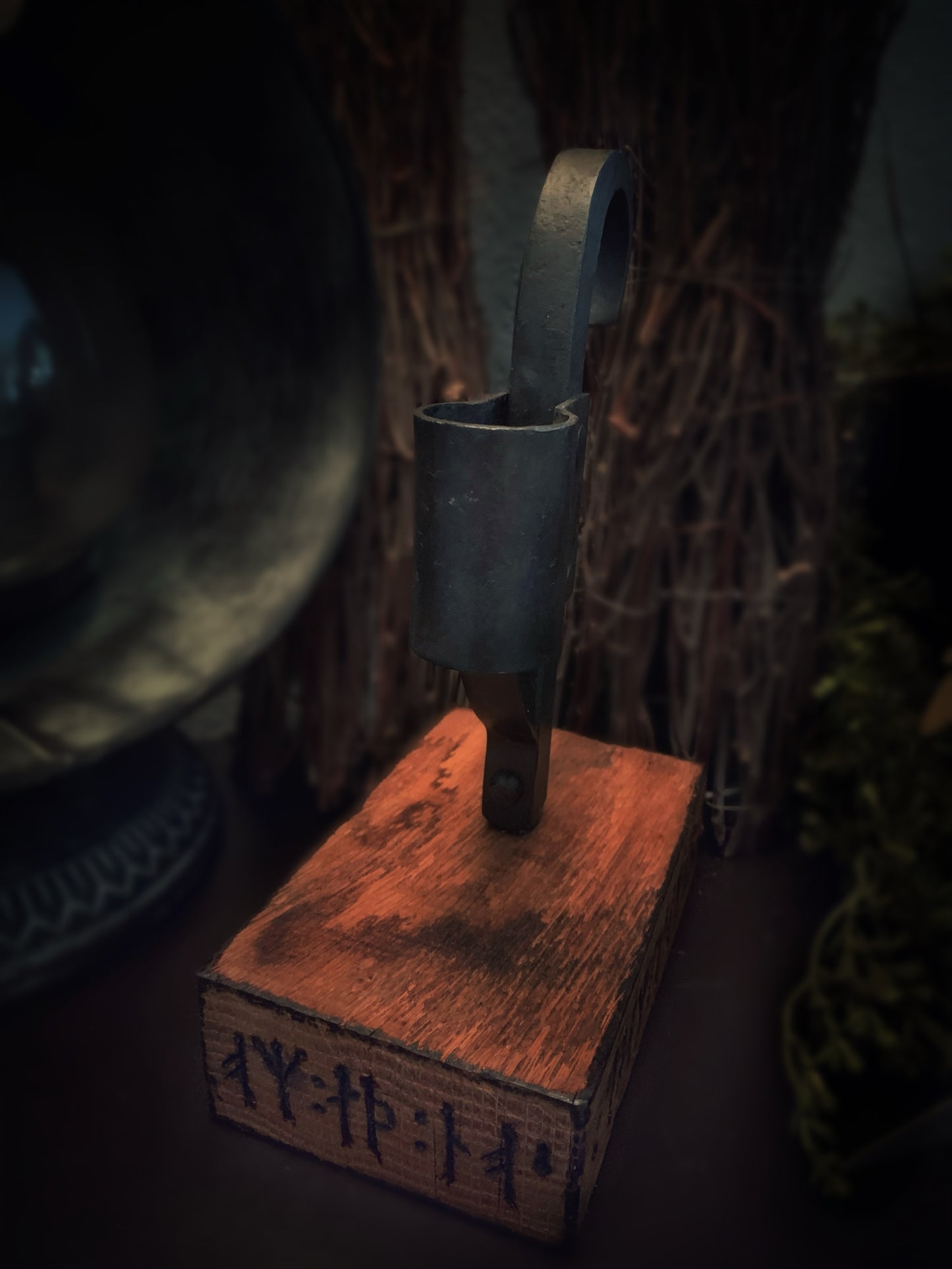 "Love Conquers All" Candle Holder
