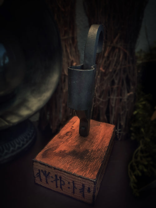 "Love Conquers All" Candle Holder