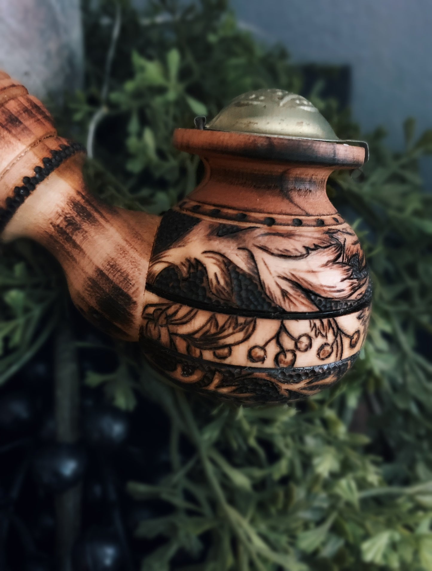 Wisdom Bindrune Ritual Pipe