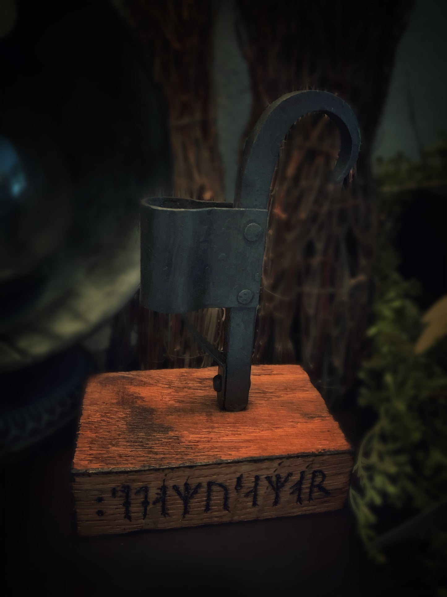 "Love Conquers All" Candle Holder