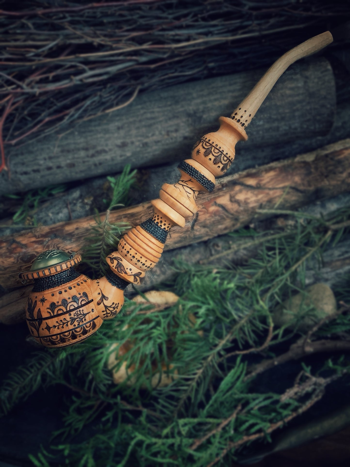Baba Yaga Ritual Pipe