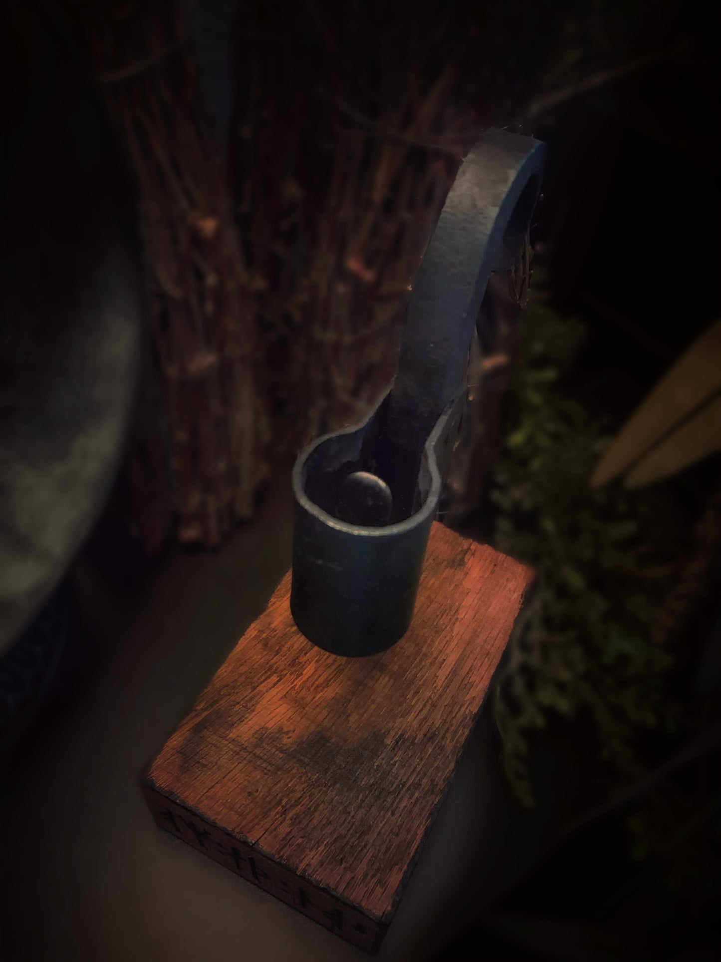 "Love Conquers All" Candle Holder