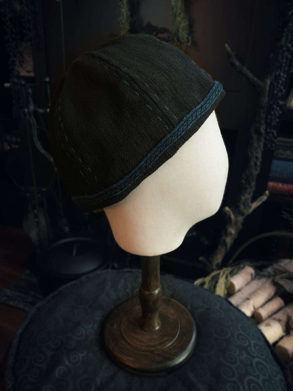 Viking Age Birka Hat Black