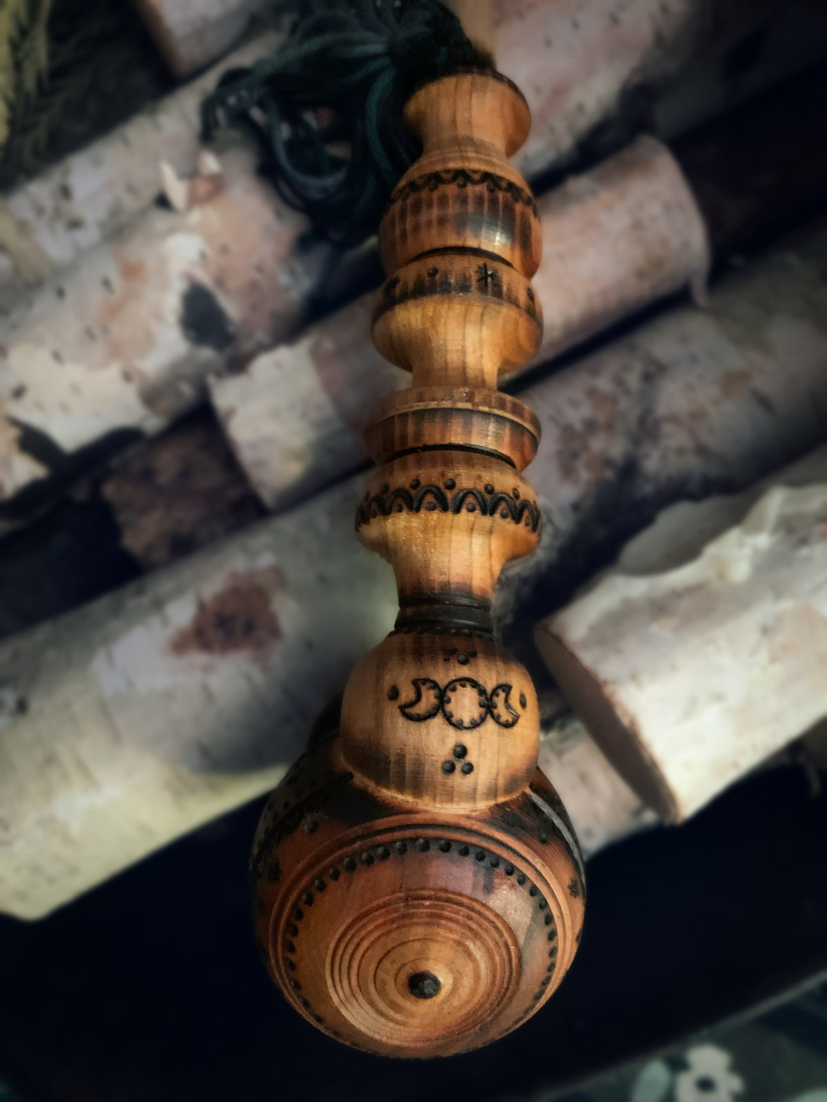 Moth Witch Ritual Pipe