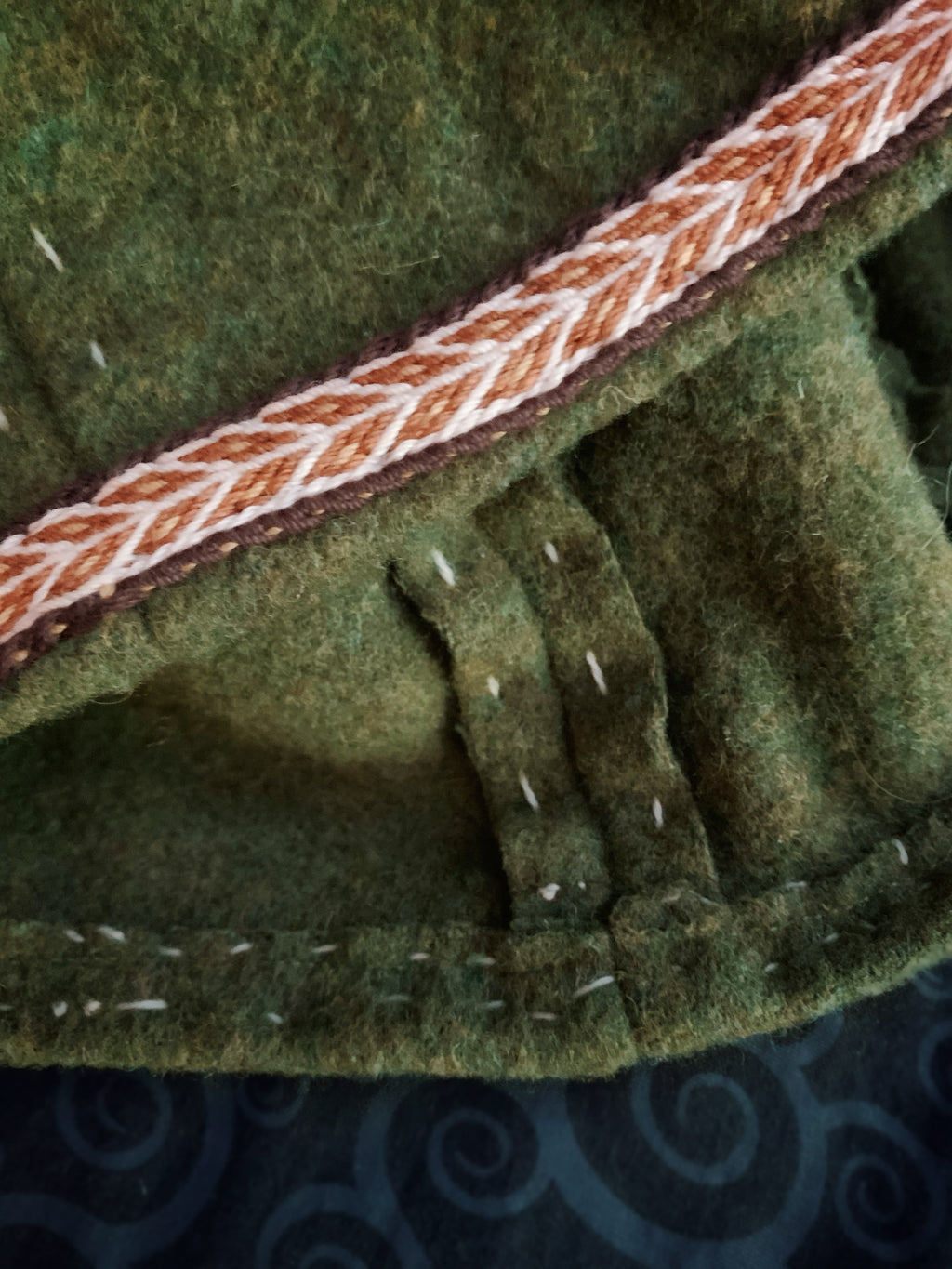 Wool Birka Viking Hat Moss