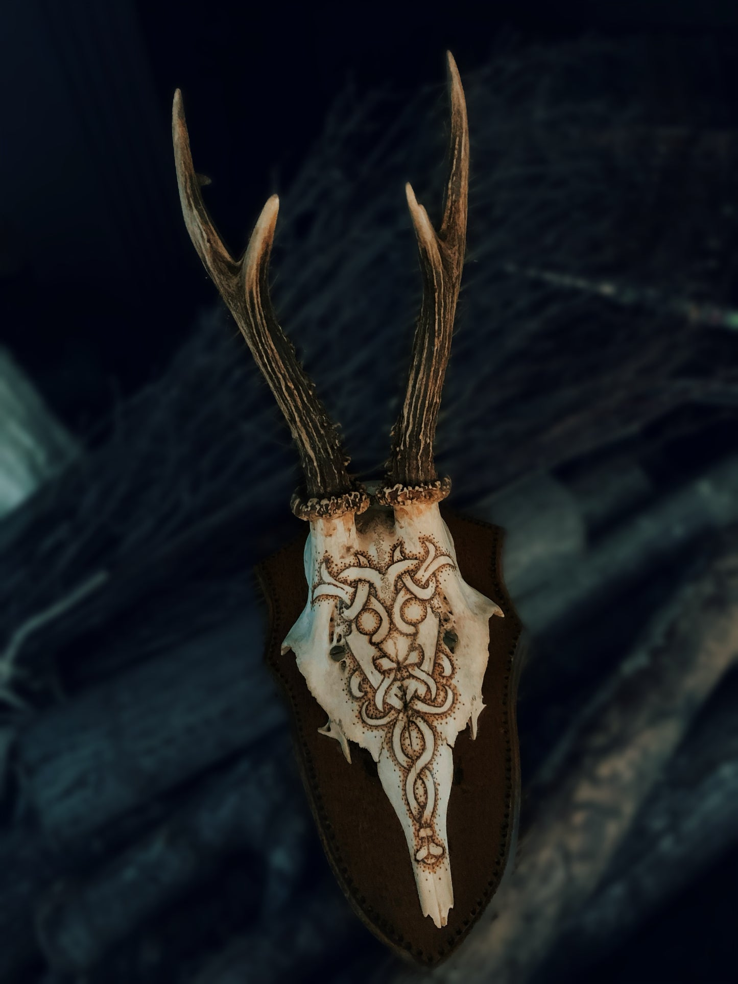 Godmask Mounted Antlers