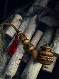 Traditional Nordic Folk Ritual Pipe