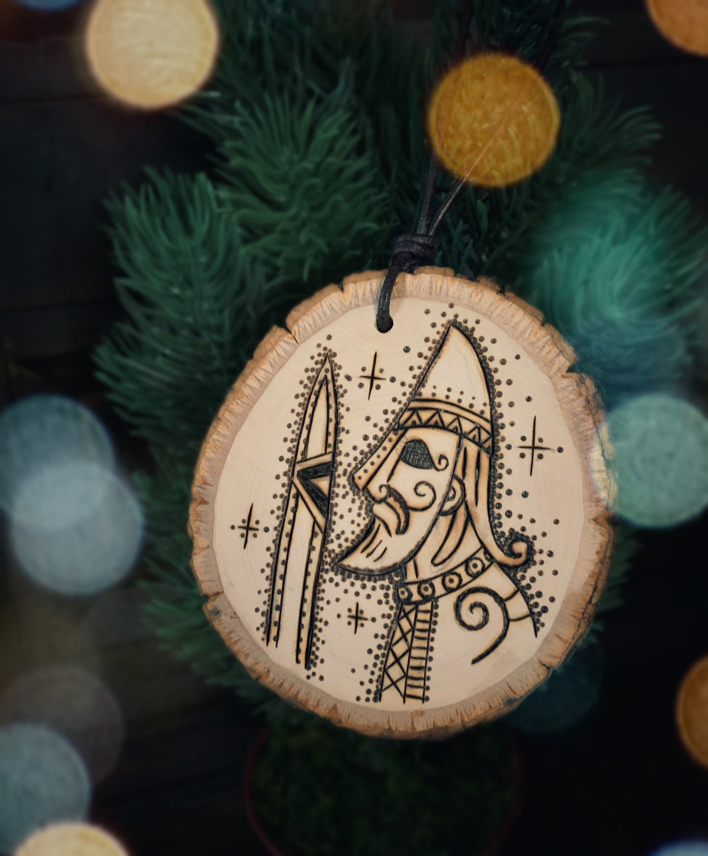 Viking Warrior Ornament