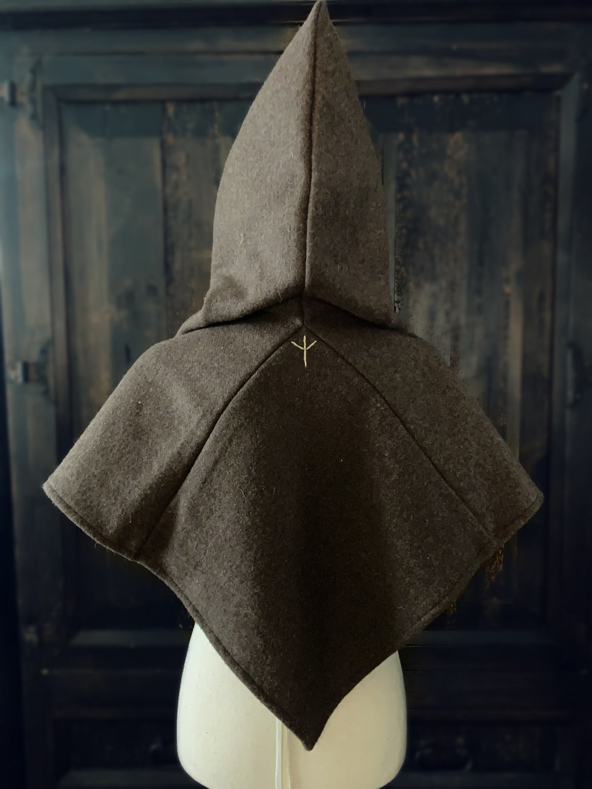 Wool Skjoldehamn Viking Hood