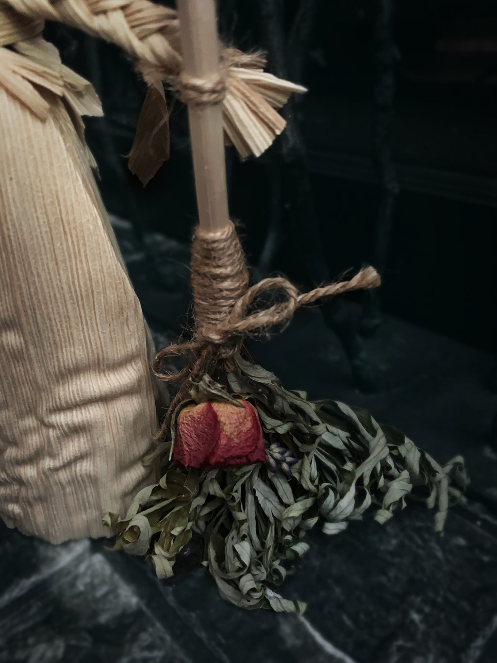 Corn Husk Poppet "Ffraid"
