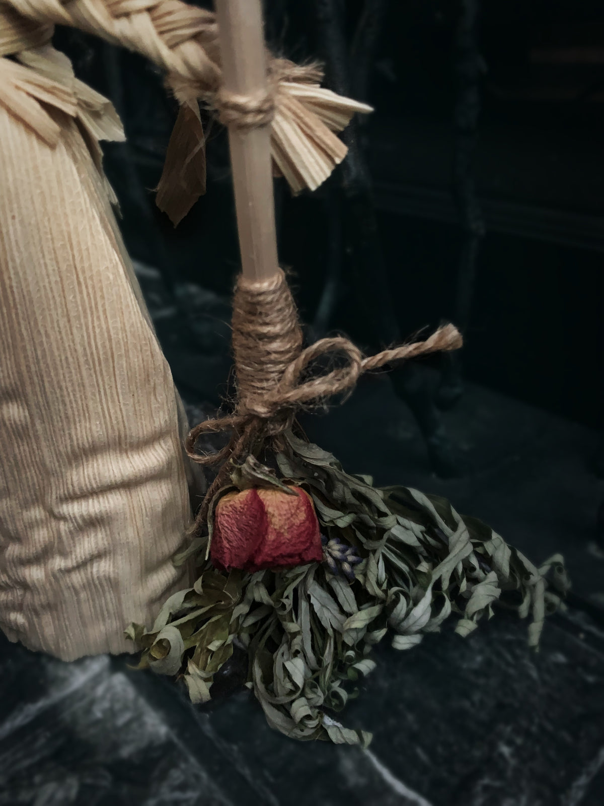 Corn Husk Poppet "Ffraid"