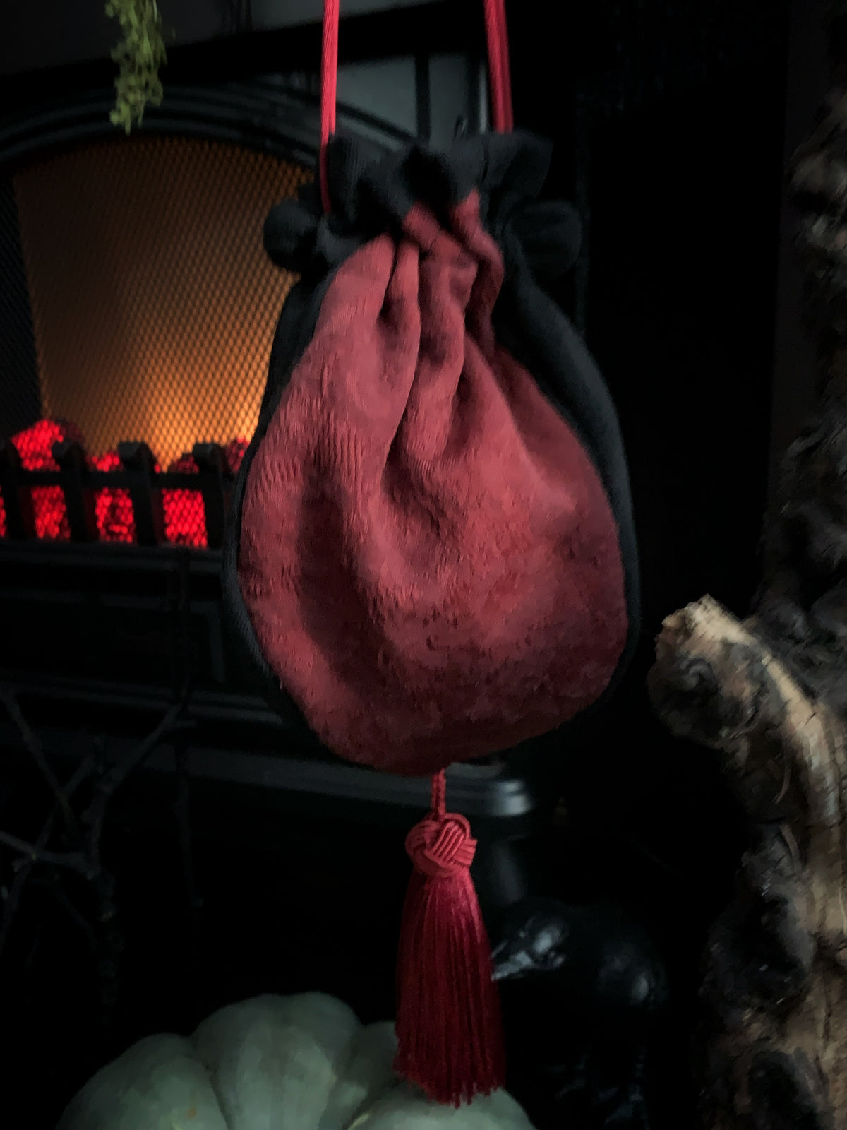 Renaissance Drawstring Pouch - Jacquard