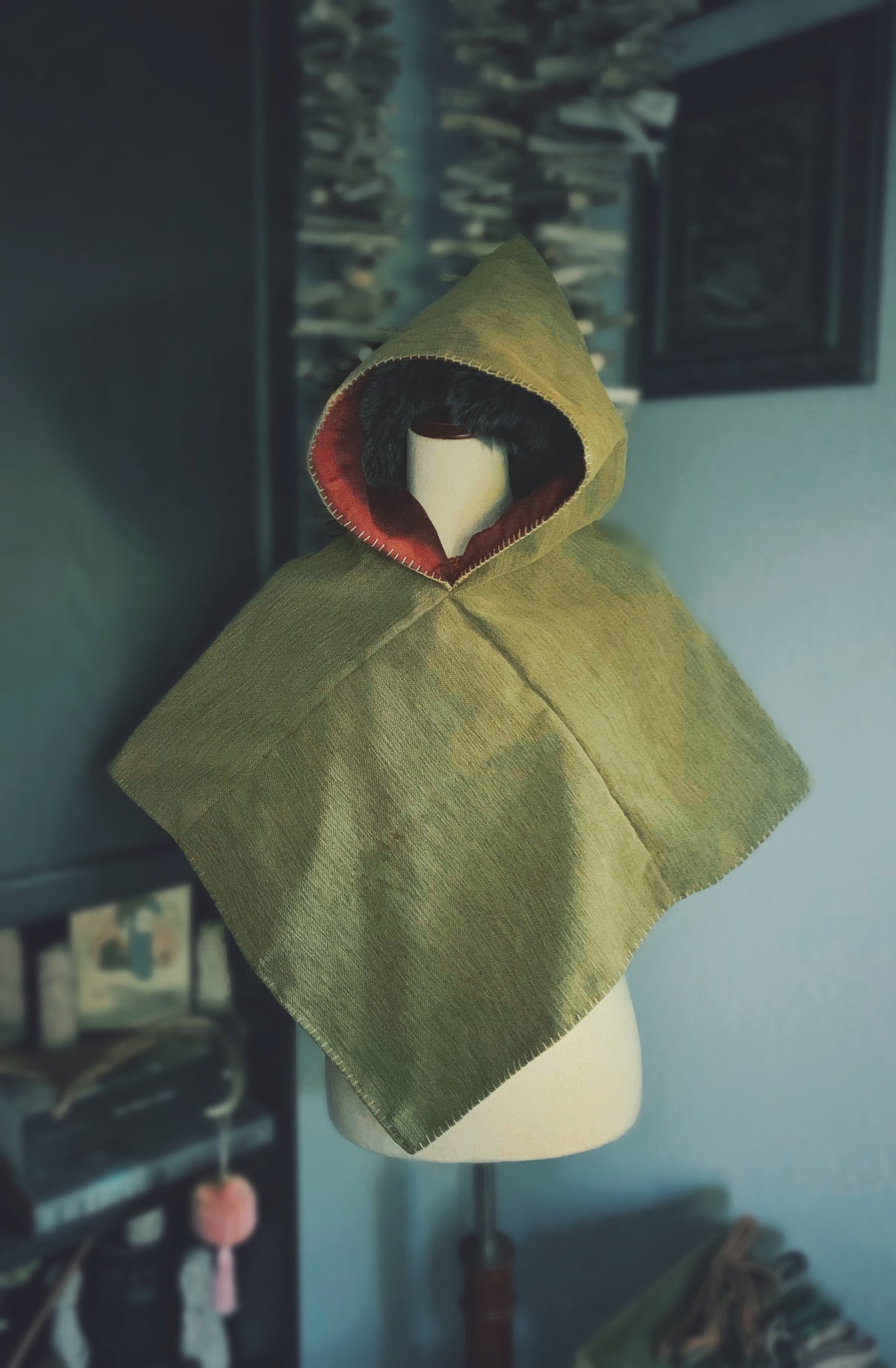 Moss Viking Hood