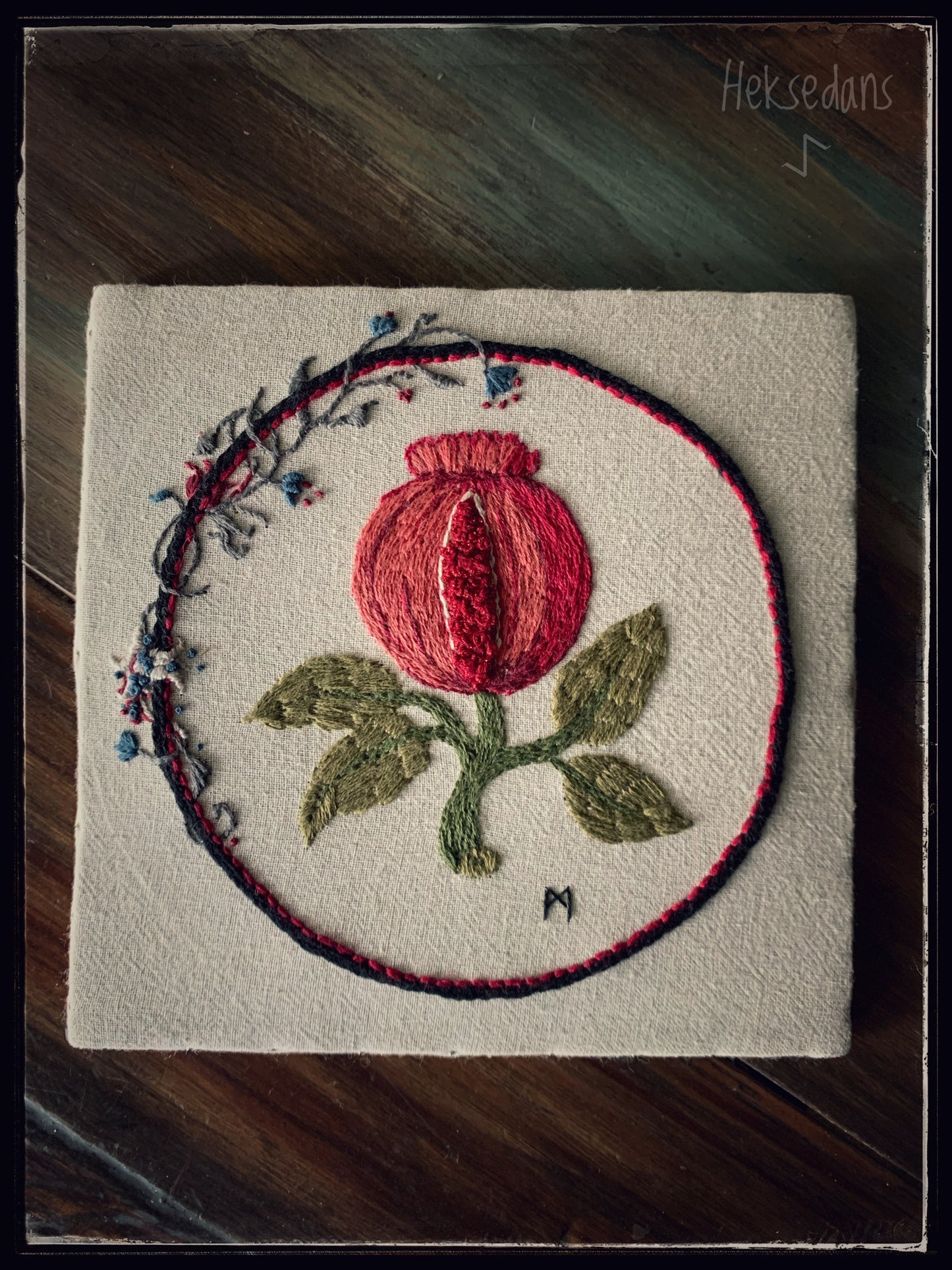 Blessed Be the Fruit Embroidery