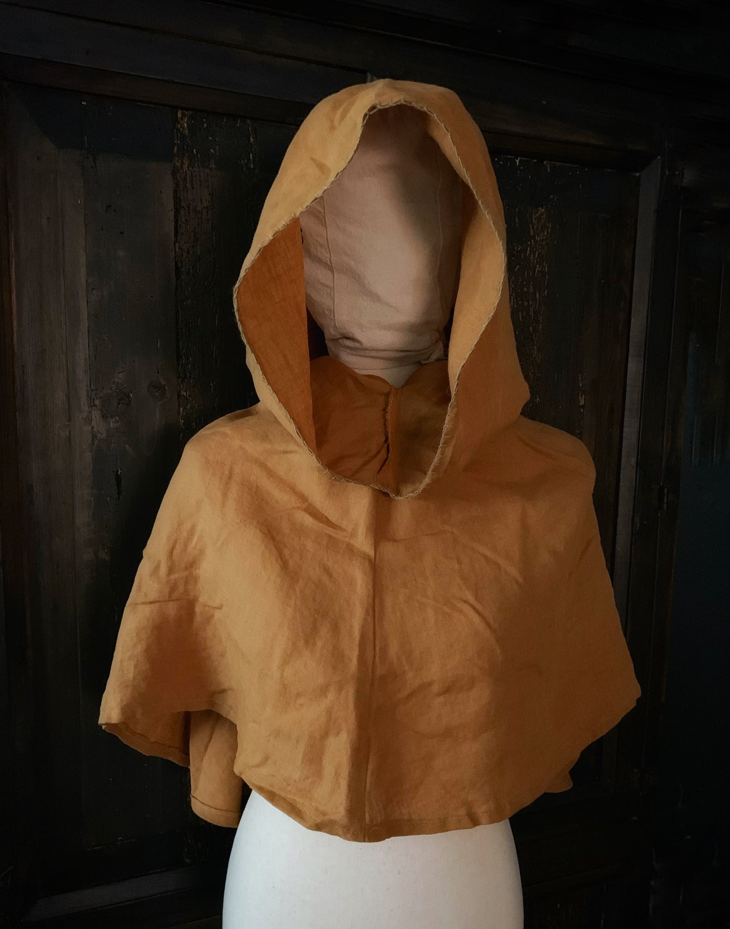 Liripipe Hooded Cowl - Linen (More Colors)