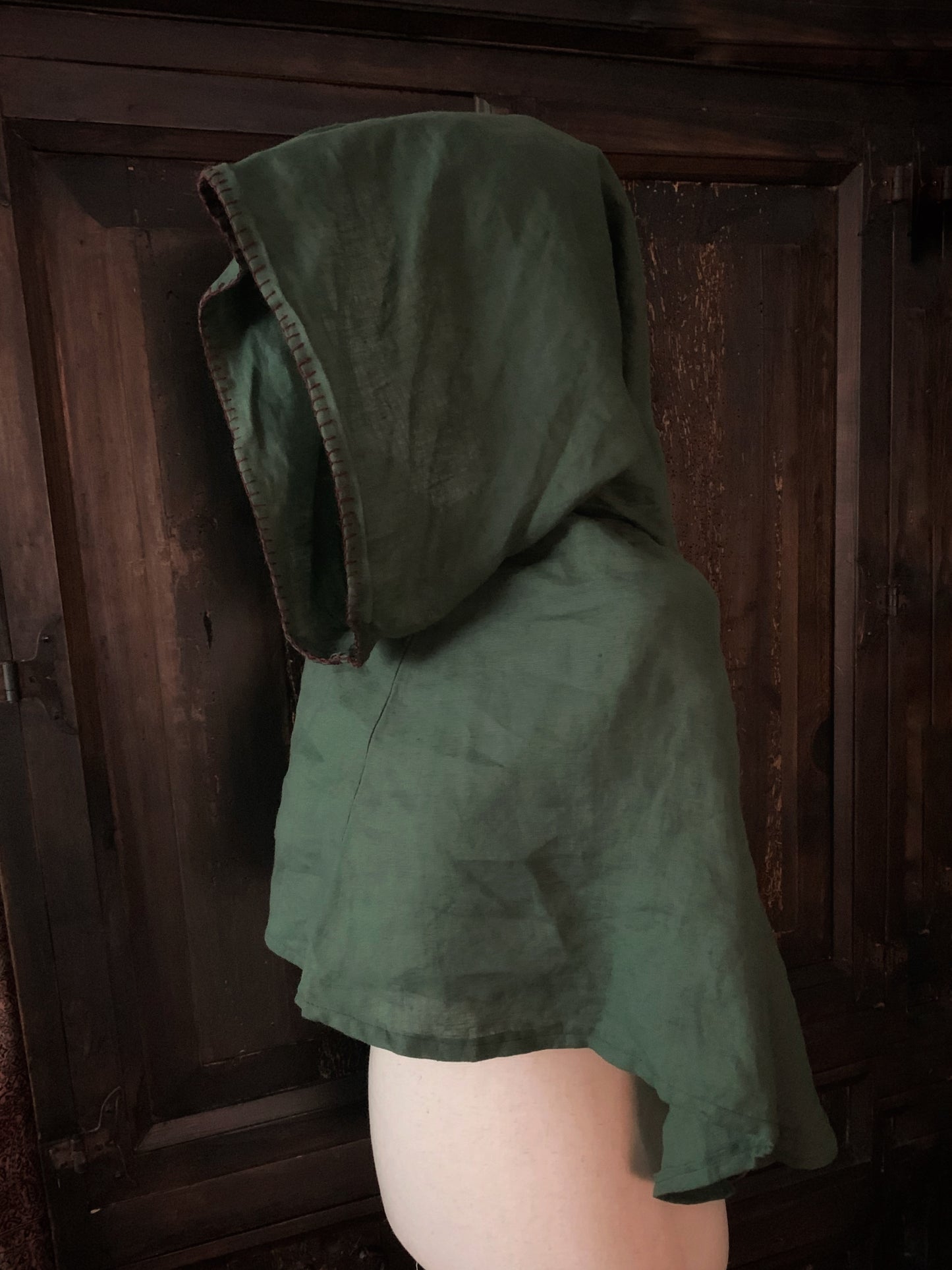 Liripipe Hooded Cowl - Linen (More Colors)