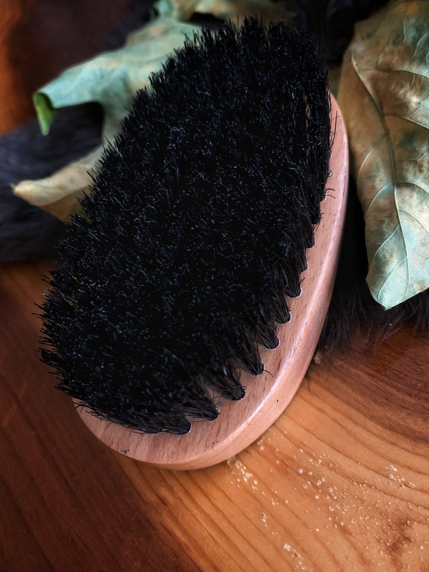 Beard Brush Hearth Bindrune