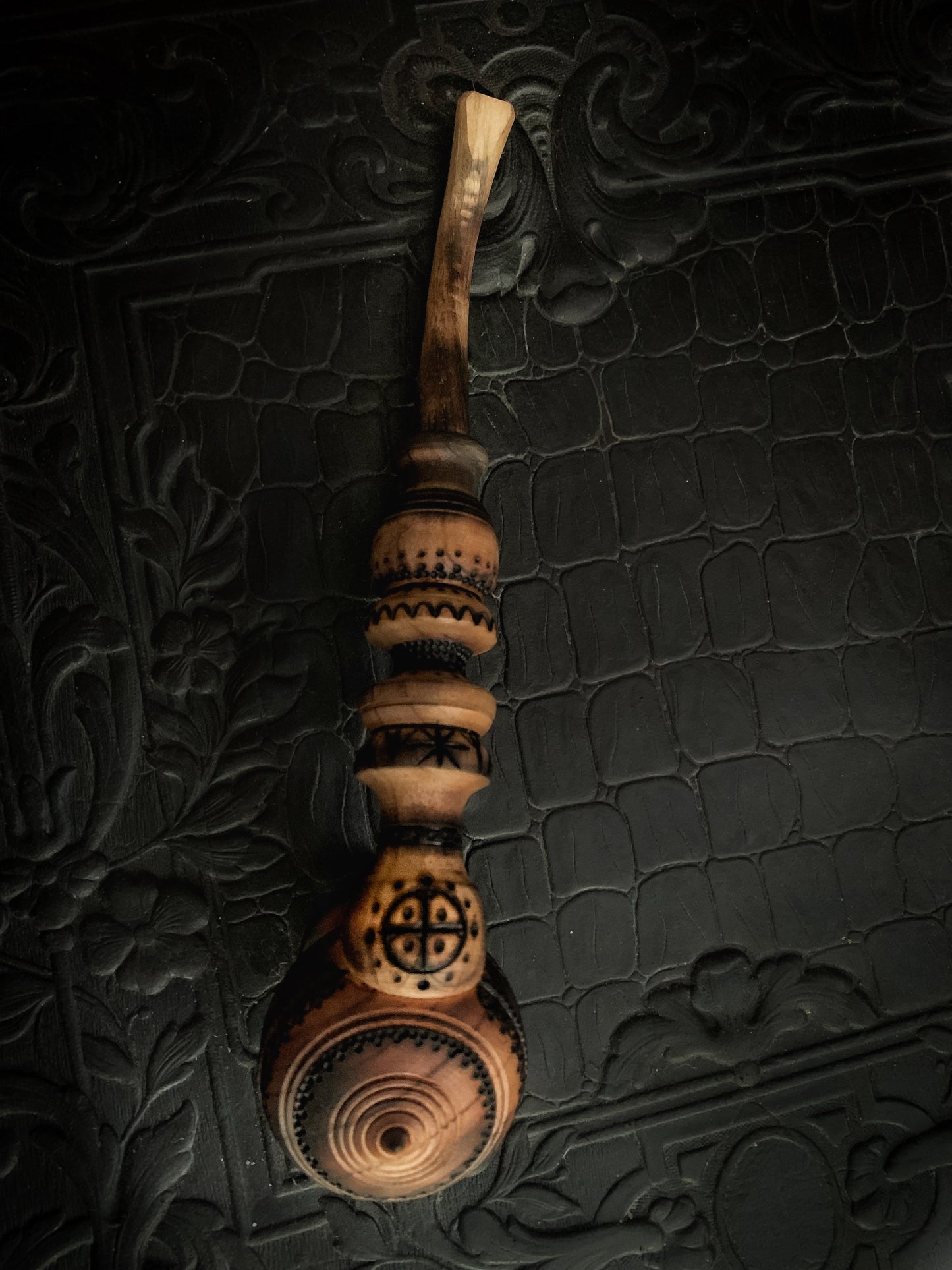Viking Dragon Head Ritual Pipe