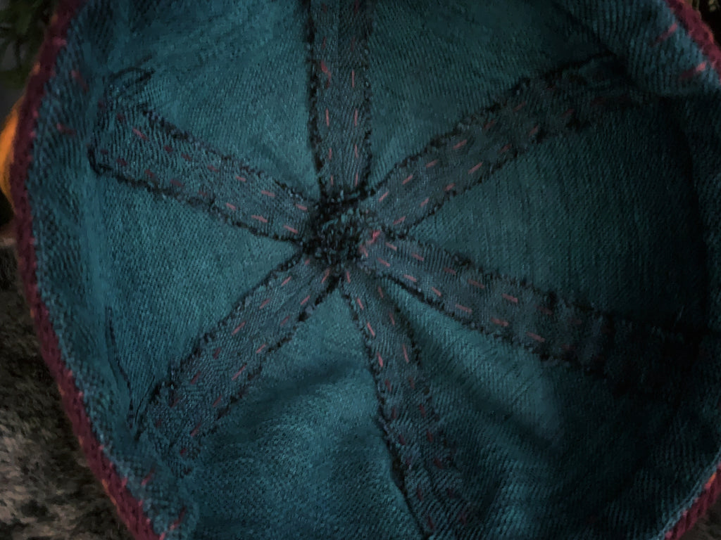 Viking Age Birka Hat Teal