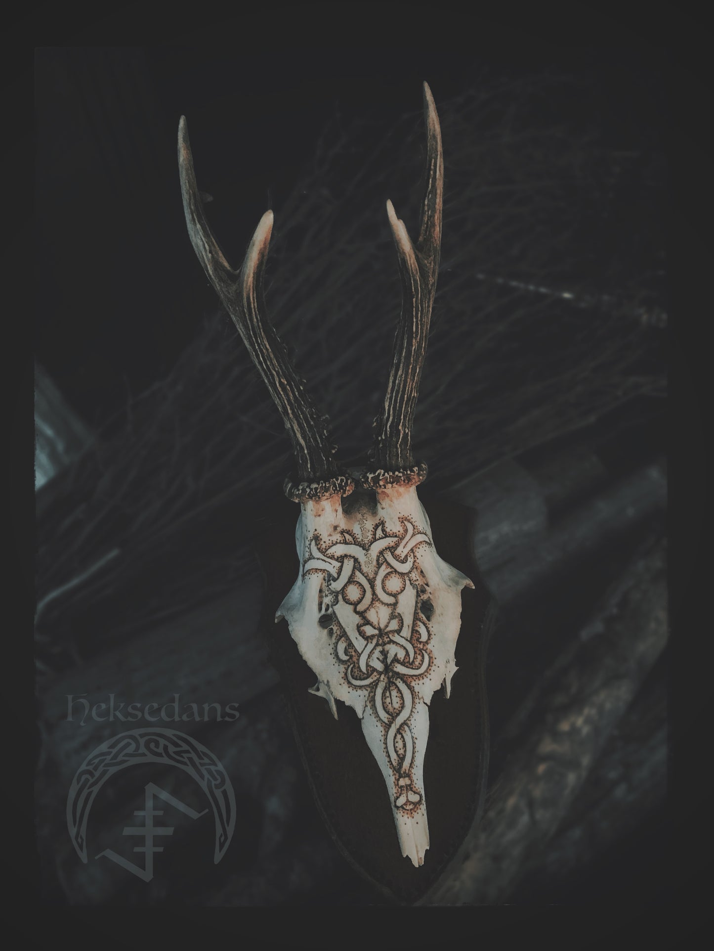 Godmask Mounted Antlers