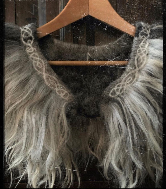 Grey Karakul Mantle