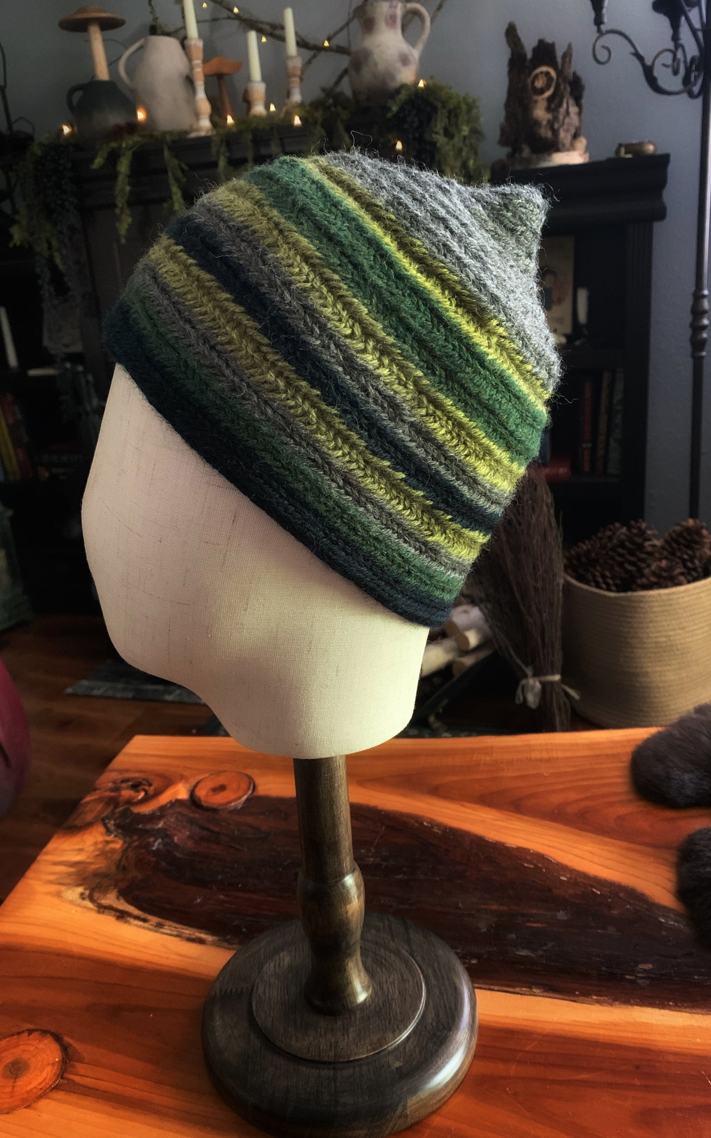 Birka Viking Nålbinding Cap