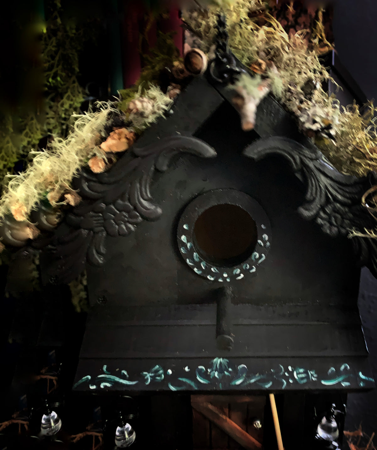 Baba Yaga Hut Birdhouse