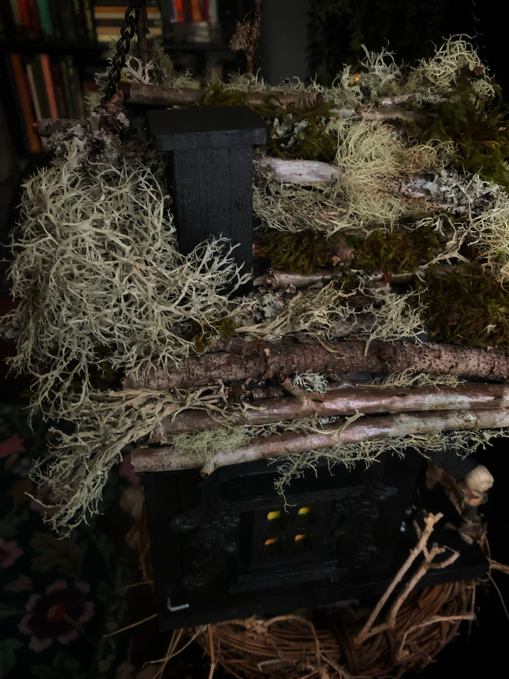 Baba Yaga Hut Birdhouse