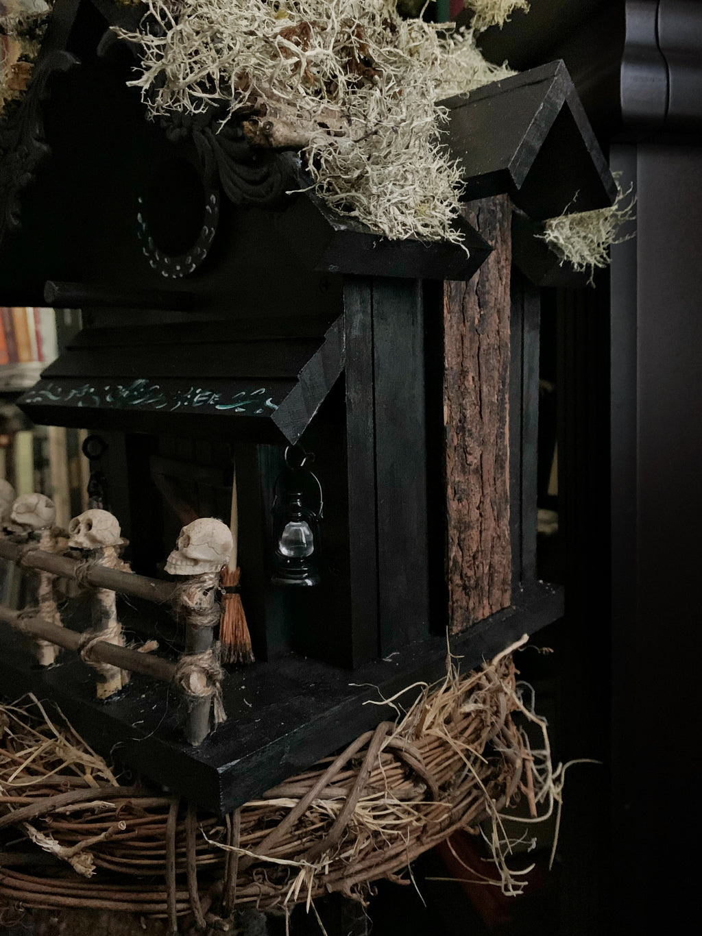 Baba Yaga Hut Birdhouse
