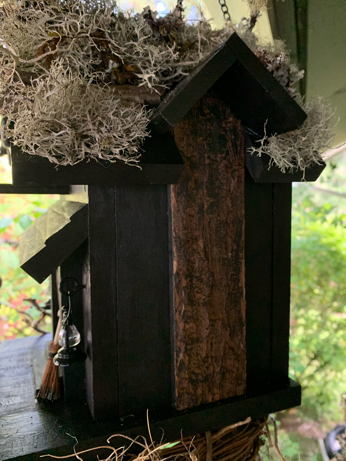 Baba Yaga Hut Birdhouse