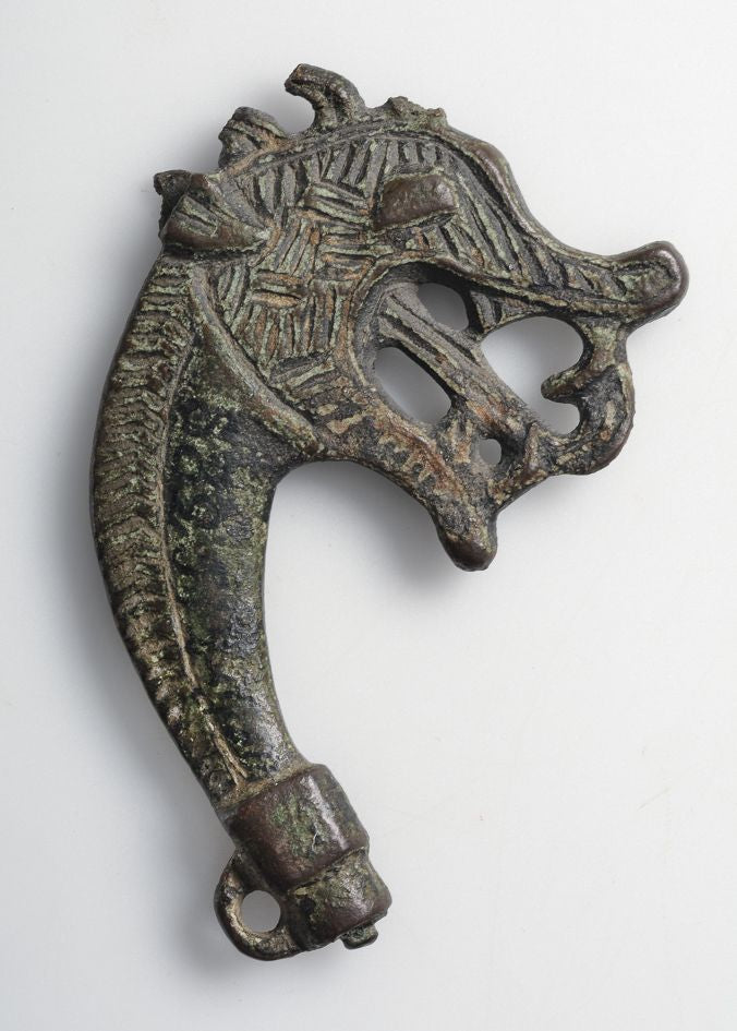 Viking Dragon Head Ritual Pipe